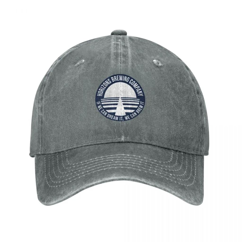 Horizons Brewing Company (Blue) Baseball Cap Fishing Cap Fishing Caps Man Horse Hat Luxury Cap Hats For Men Women's