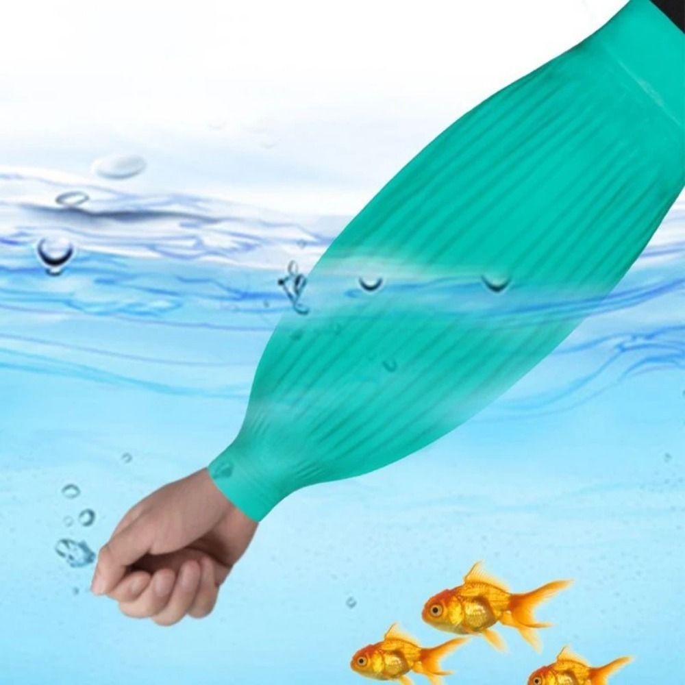 Waterproof Latex Arm Sleeves Thickened Arm Protector Durable Housekeeping Sleeve Cover  Household