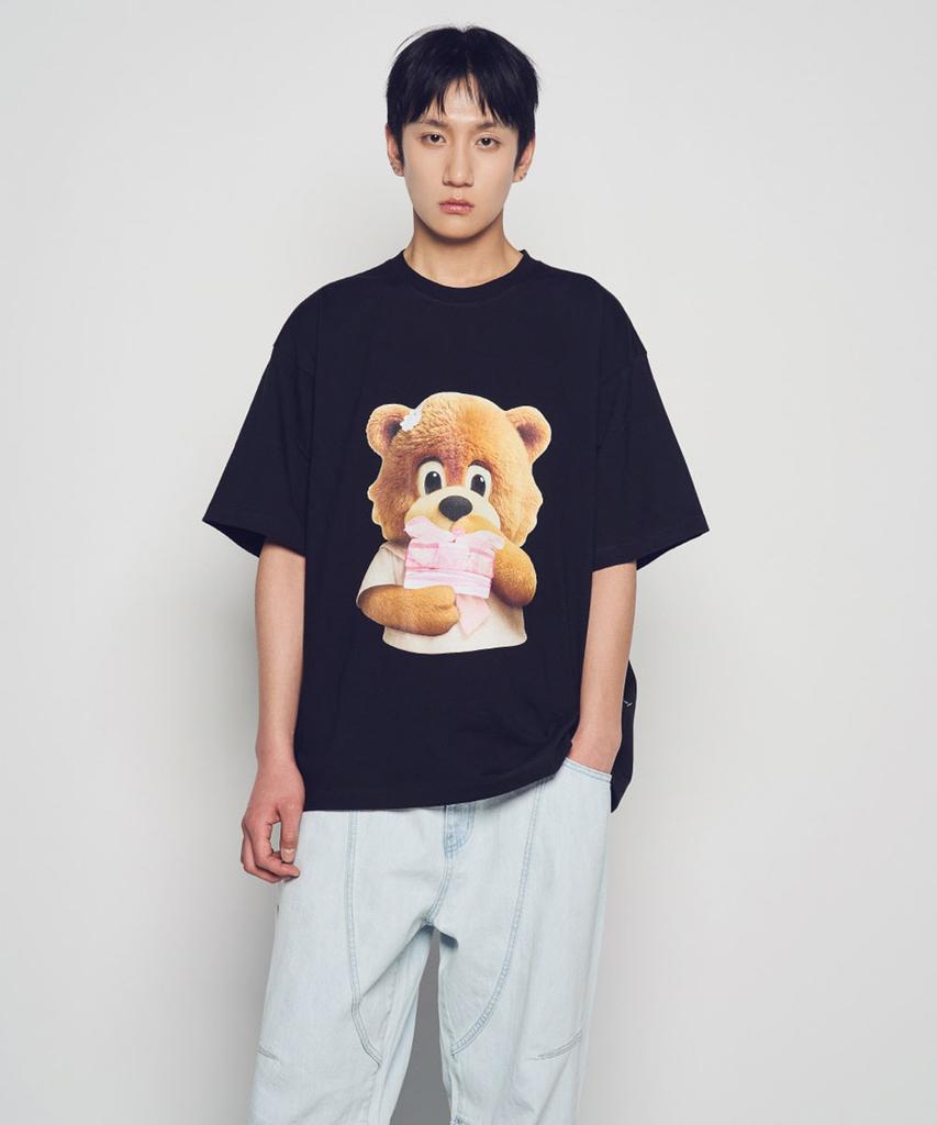 ACME DE LA VIE Ac Bear Baby Face Gift Short Sleeve T-Shirt