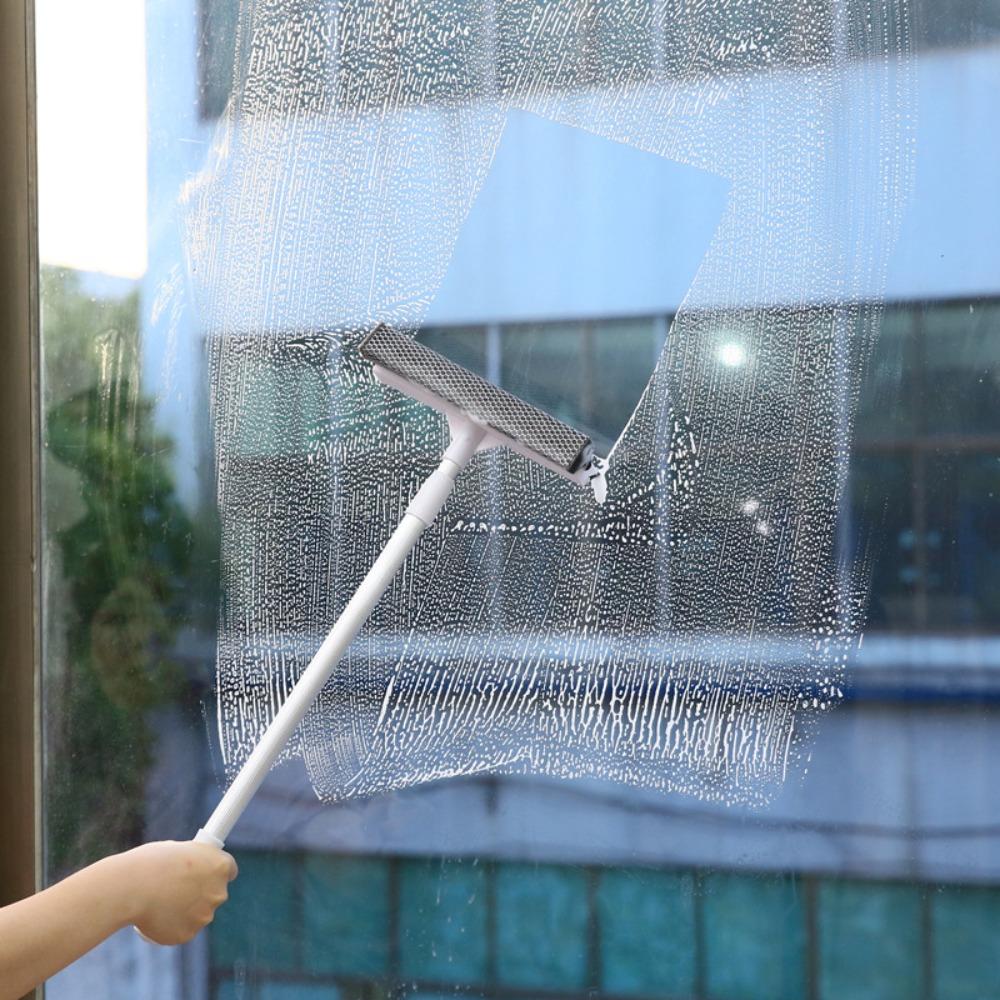 Retractable Pole Squeegee Window Cleaner Car Cleaning Tool Glass Squeegee  Window