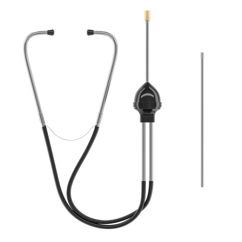 Car Cylinder Stethoscope Stainless Steel Auto Mechanics Stethoscope Car Engine Block Diagnostic Tool Hearing Car Repair Tool