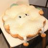 Chair Toast Cartoon Cushion With Soft Plush Material For Decor Home