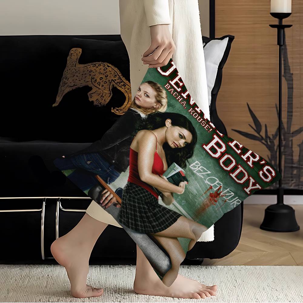 Pop Movie Jennifer Body Office Cushion Pillowcase Car Cushion Cover45X45CM Lumbar Pillowcase Sofa Pillowcover