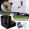 RV Heating Air Diffuser, Caravan Heater Outlet Vent Cover with Airflow Director, 3D Printed Heat Deflector for Camping