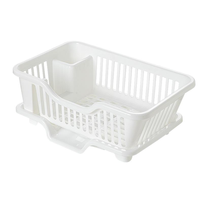 Suport de vase de bucătărie și organizator de tacâmuri - Suport pentru chiuvetă, boluri și bețișoare