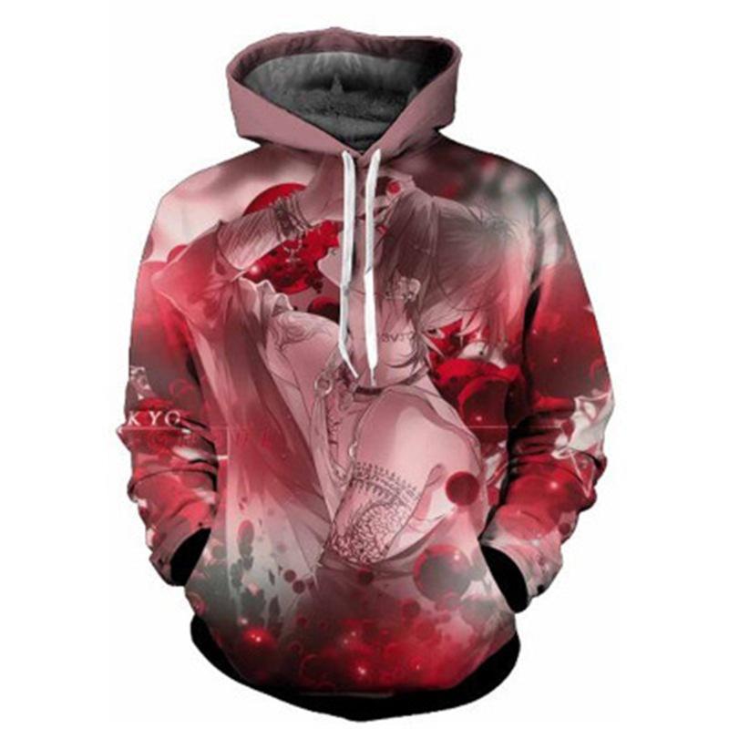 Brin Sweatshirt Unisex Tokyo Ghoul Cosplay Sweater Capuche Sweat Pullover Hoodie