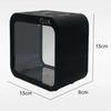 Modular Led Fish Tank with Isolated Blocks, Easy Assembly for Betta/goldfish Breeding Transparent Small Aquarium