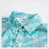 Hawaii Men's Quick Dry Graffiti Floral Shirt & Shorts Summer Set
