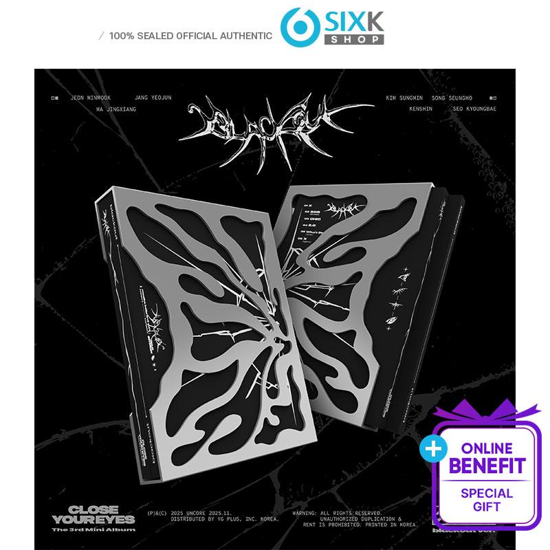 [Pre-order] CLOSE YOUR EYES The 3rd Mini Album [blackout] (blackout ver.)(Online Benefit)