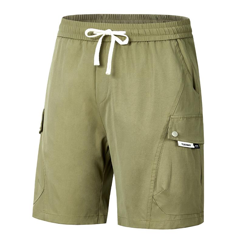 Summer Workwear Five Quarter Pants Men's Workwear Pants Casual Sports Pants