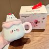 Cute Pudding Mug, Super Beautiful Ceramic Cup, Office Coffee, Breakfast Cup, Birthday Gift for Girls