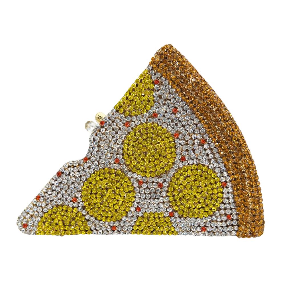 

Pizza Diamond Clutch Evening Bag Clutches 7 ColorsWomen Crystal Purses Rhinestone Lady Purse Handbags Watermelon Orange Purses 16cmX13cmX3cm