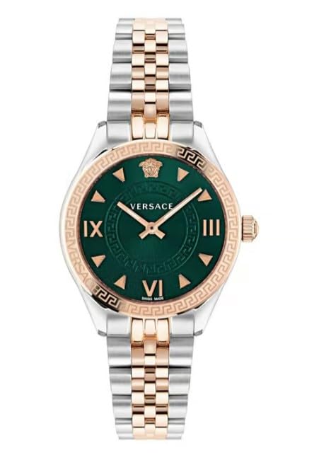 

Versace Rin Women s Watch, VE2S00422, Two-tone [Used] чорний