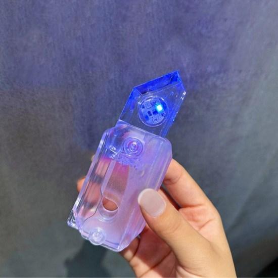 Billyho dům Průhledný hračkový nůž Světlo Nůž na mrkev TikTok Fidget hračka Hračka 1+1, populární korejská hra