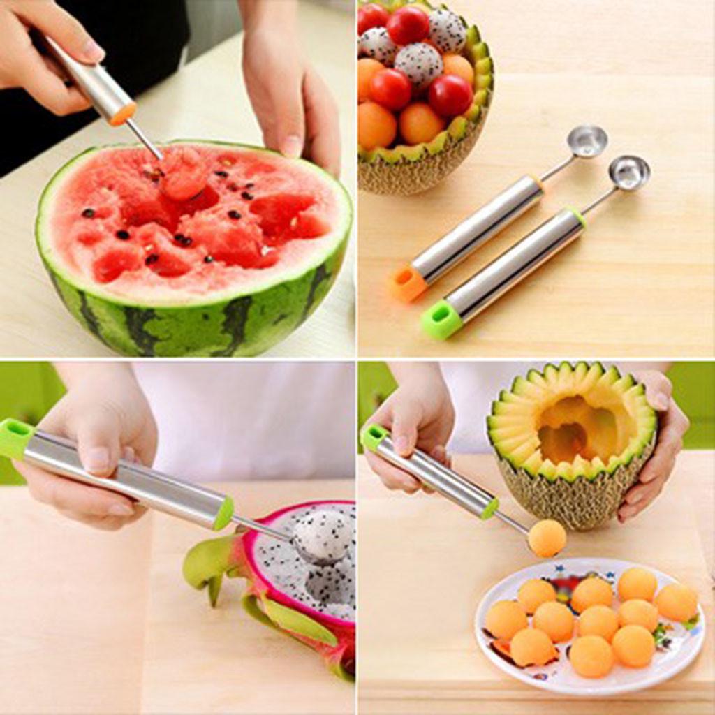 Household Fruit Spoon Creative Watermelon Spoon Fruit Digging Ball