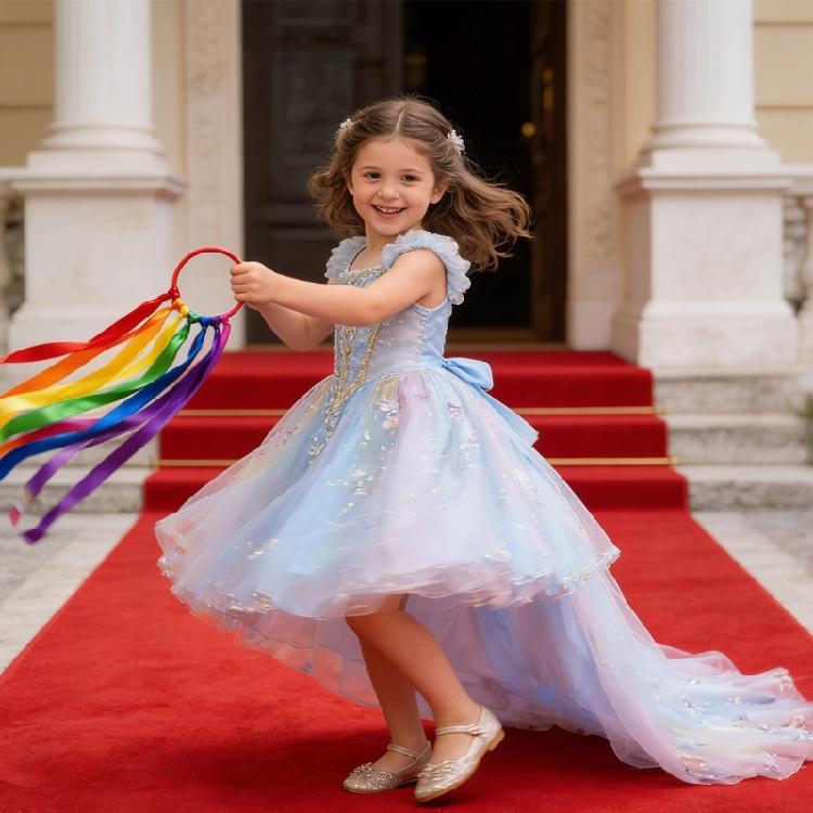 Ribbon Dance Wristbands Gymnastic Ribbons Sparkling Dance Ribbon Streamers Twirling Dancing Ribbons for Artistic Dance