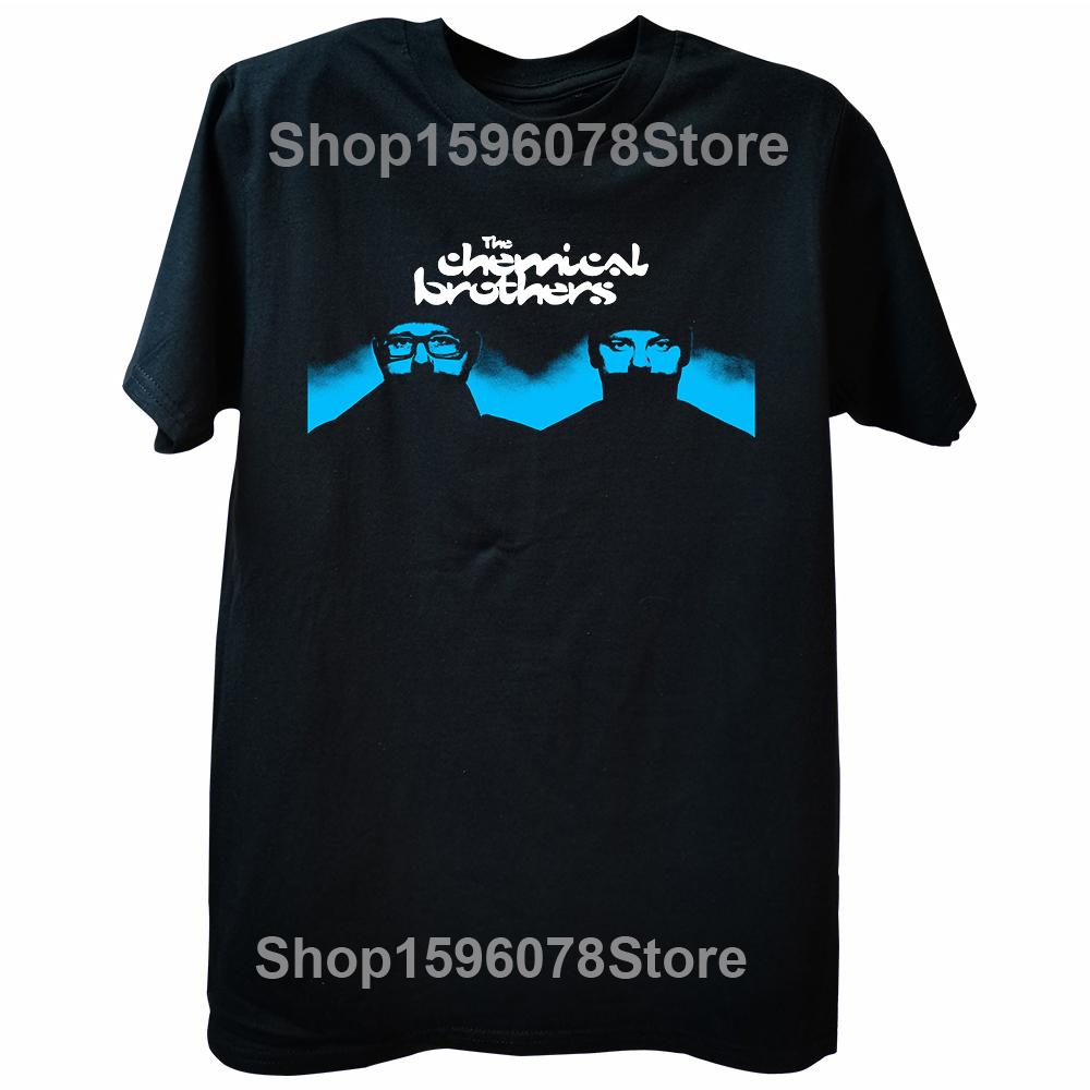 Funny The Chemical Brothers T Shirts Summer Music Hip Hop Graphic Streetwear Short Sleeve Birthday Gifts T-shirt Mens Clothing