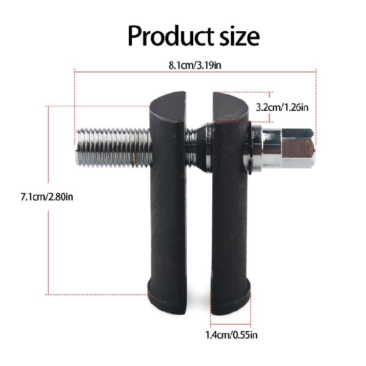Compact Motorcycle Bearing Race Puller Tool Robust Carbon Steel Motorcycle Remover Tool for Professional Repairs