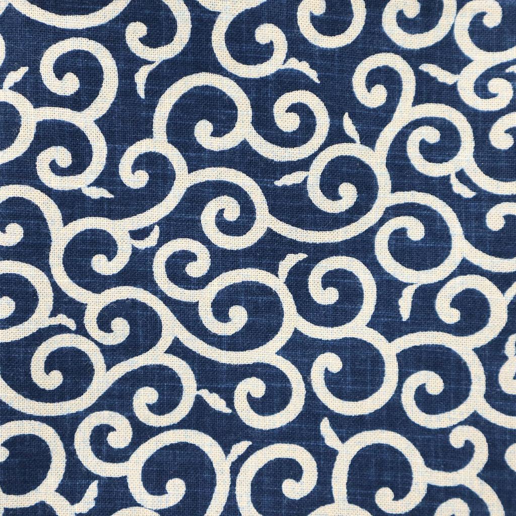 Maruzen Taška cez rameno Pochette Vzor Arabesque Vyrobené v Japonsku Tmavo modrá x 25 x Cca. 19.5 0.8cm