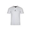 Jordan T Shirts Men's White Crew Neck Moderate Straight Fit 889714-102
