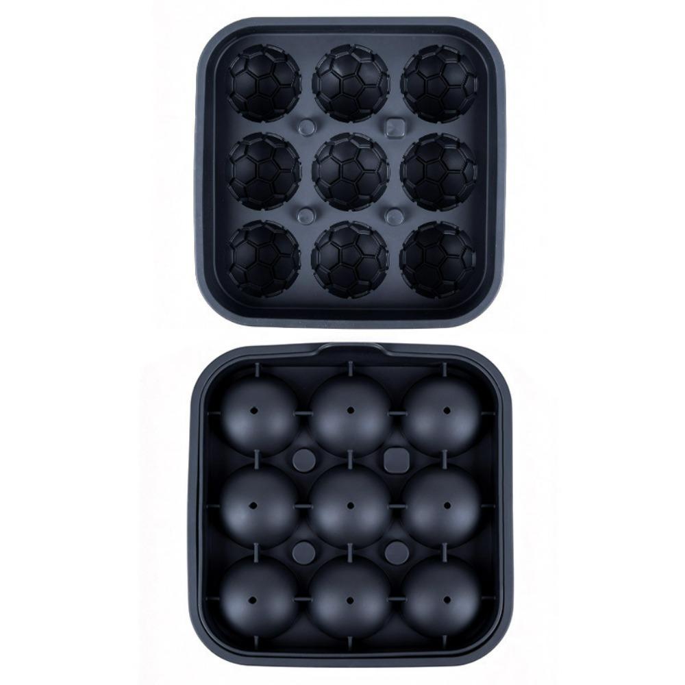 Football Shape Silicone Ice Grid Mold Whiskey Ice Beer Ice Hockey Frozen Ice Cube Mould