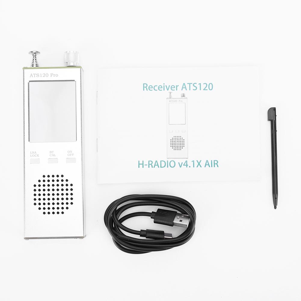 ATS120-Pro V4.1x Digital Radio Receiver – FM/AM/SSB Mit Touchscreen, SI4732 Chip