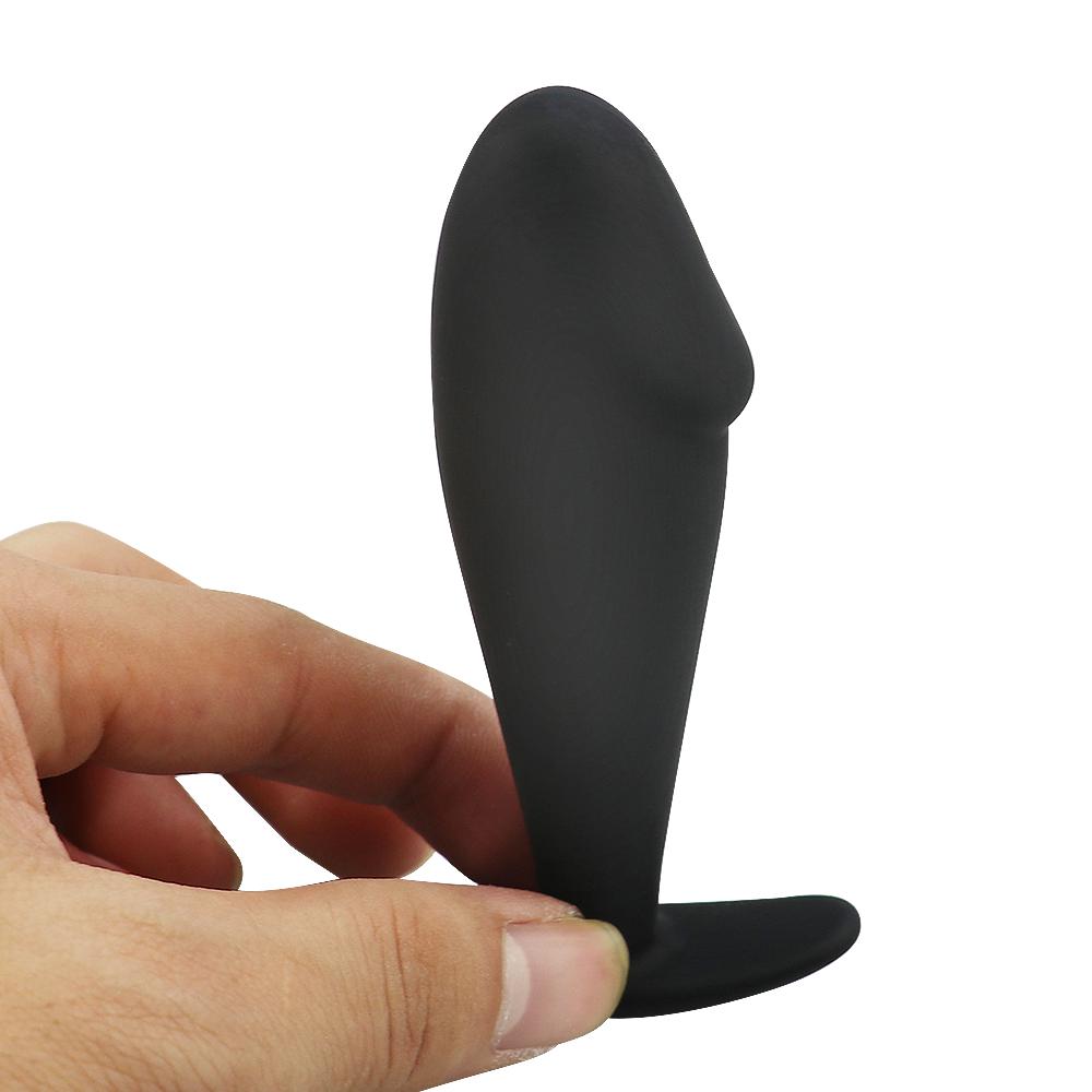 Silicone Anal Plug Dildo No Vibrator Male Prostate Massager Anal Beads G Spot Butt Plug Masturbation Anal Sex Toys for Couple
