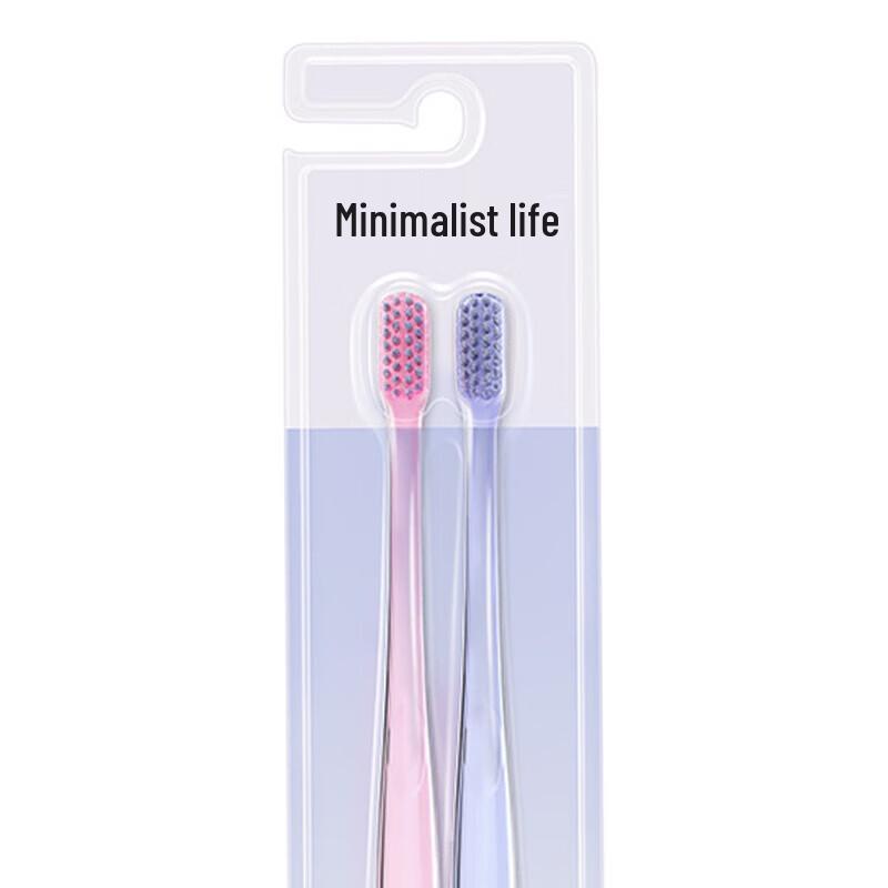 Nami Minimalist Clear Soft Bristle Toothbrush
