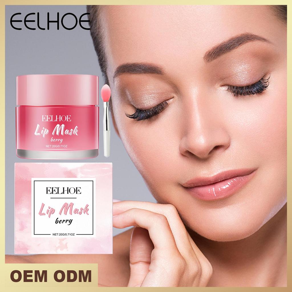 EELHOE Hydrating Sleep Lip Mask Intense Moisture Treatment Removes Flaky Skin For Supple Lips