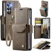 New Arrivals Mobile Phone Case for Samsung Galaxy Z Fold5 5G AutSpace A23 Organ Card Bag Magnetic RFID PU Phone Case