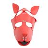 Warmtrees SM Dog Leather Hentai SM Dog Slave Party Couples Blindfold Full Head Restraint Breathable Popular for SM Fetish Black Mask, Mask,