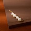 Pearl Word Clip Women'S Temperament Bangs Forehead Broken Hair Edge Clip High Sense Simple Bb Clip