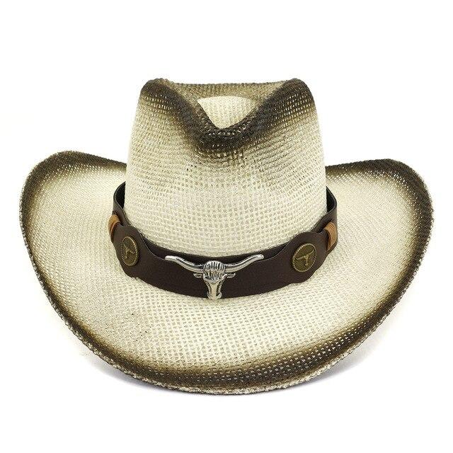 Wide Brim Straw Hat Sun Visor Sombrero 