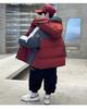 Boys' Winter Thickened Down Cotton Jacket 2025 - Fashionable Middle and Large Children's Warm Coat