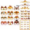 Paper Costume Glasses Photo Props For Kids And Adults Halloween And Festive Events