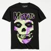 Misfits Cotton Graphic T Shirt Mens Skull Punk Rock Band Tee Y2K Grunge S-4XL