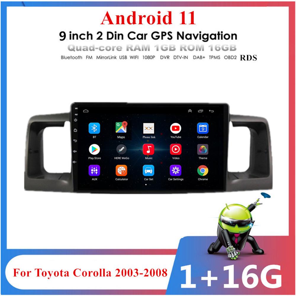 Corolla 2003-2008 9Inch Navigation All-in-one