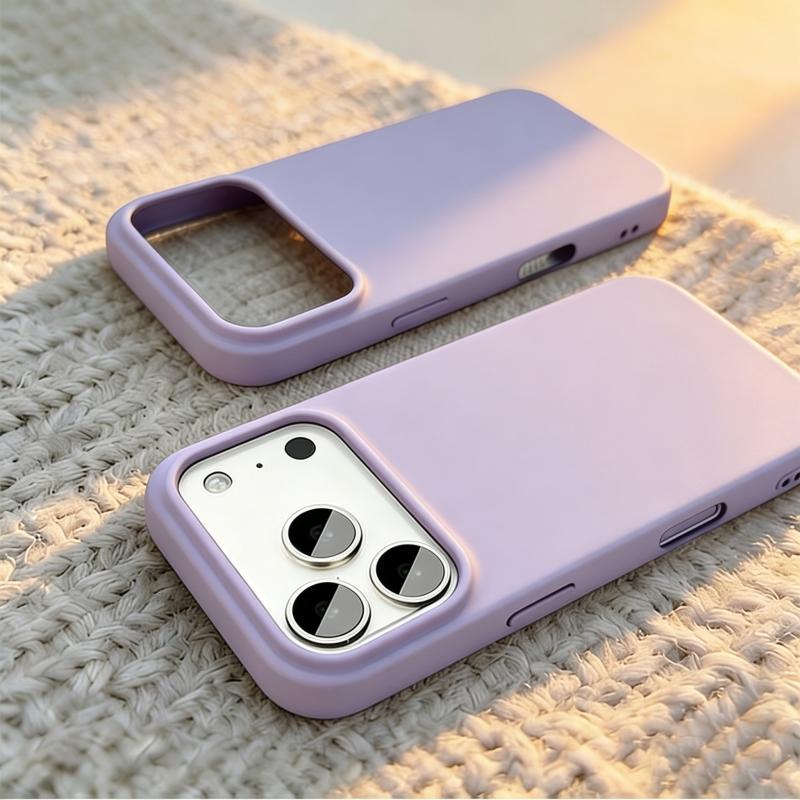 Official Original Liquid Silicone Phone Case for IPhone 18 Pro Max 17 16 15 11 12 14 13 18 Pro Max Shockproof Flannel Full Cover
