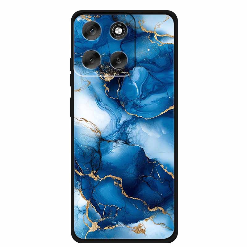 For Moto G86 G 86 Marble Case Luxury Silicone Phone Back Cover etui New Coque TPU Soft Cases for Motorola MotoG86 Funda Shield