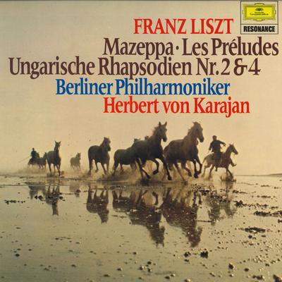 LP Record KRAJAN, BERLINER PHILHARMONIKER - Liszt Mazeppa / Les Preludes / Unga 2535110 DEUTSCHE GRAMMO Japan Classical Used