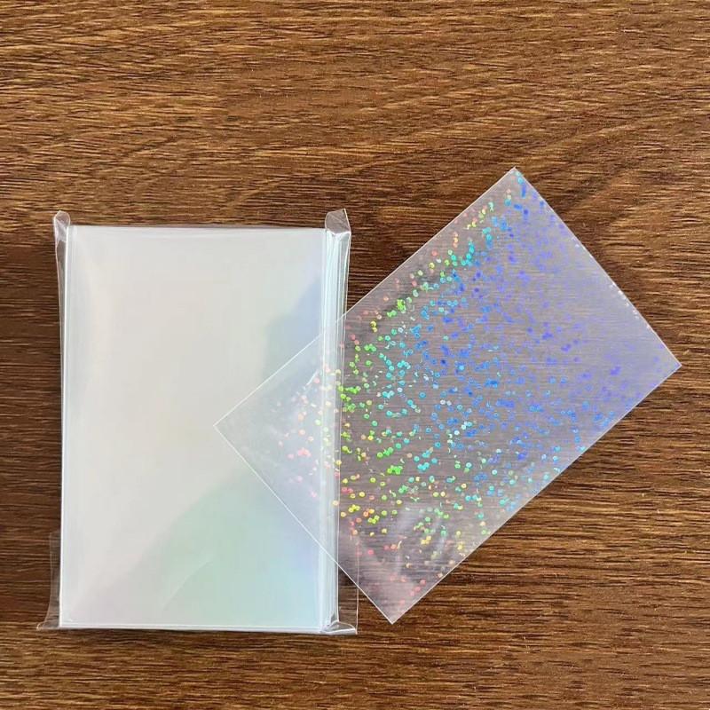 50Pcs Opp Plastic Bag Self Adhesive Transparent Plastic Bags Beads Jewelry Storage Packaging Gift Bag Small Card Holder