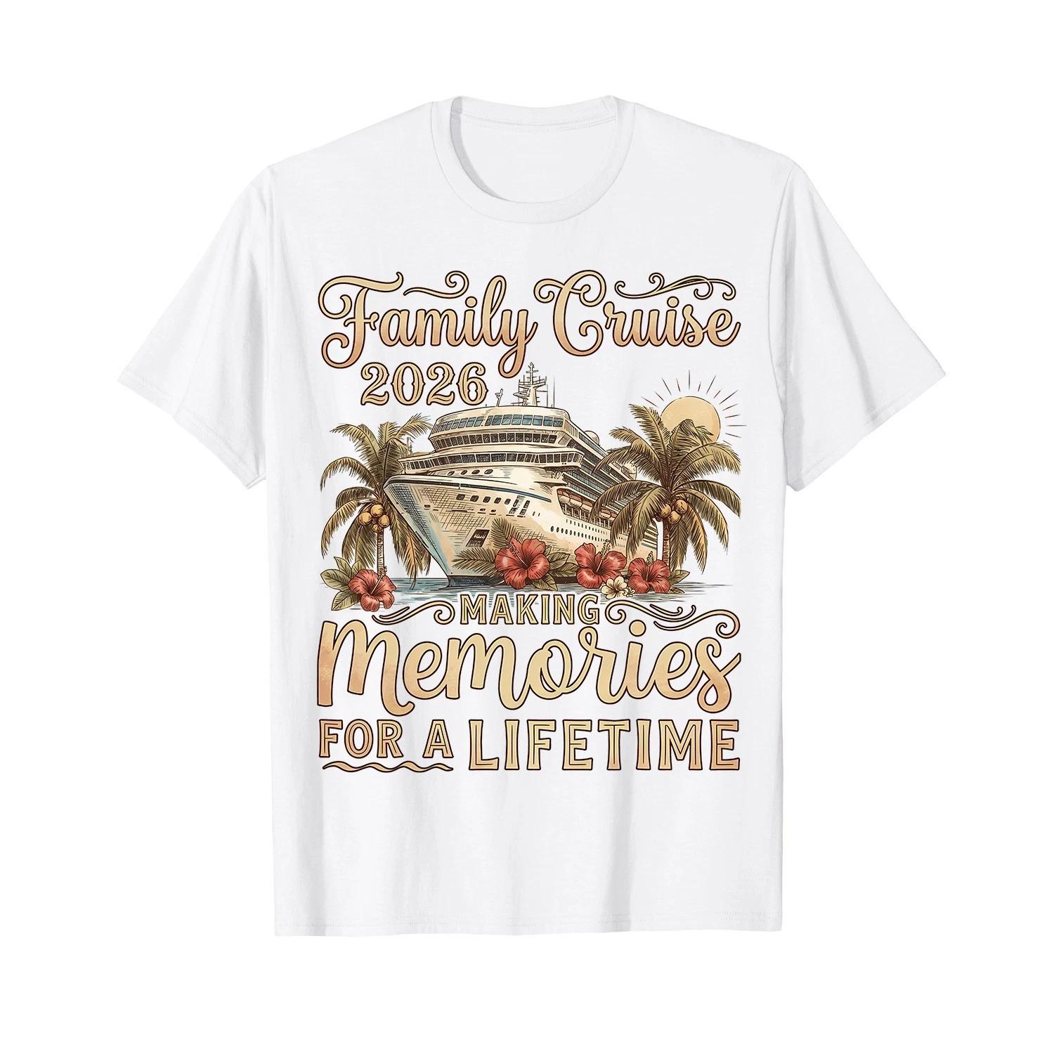 Family Cruise 2026 Family Cruise Vacation Summer Party T-Shirt L