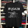 Vzácné Fugazi Živý Koncert Kapela Černé Bavlněné Tričko Velikost S5XL Unisex Tričko