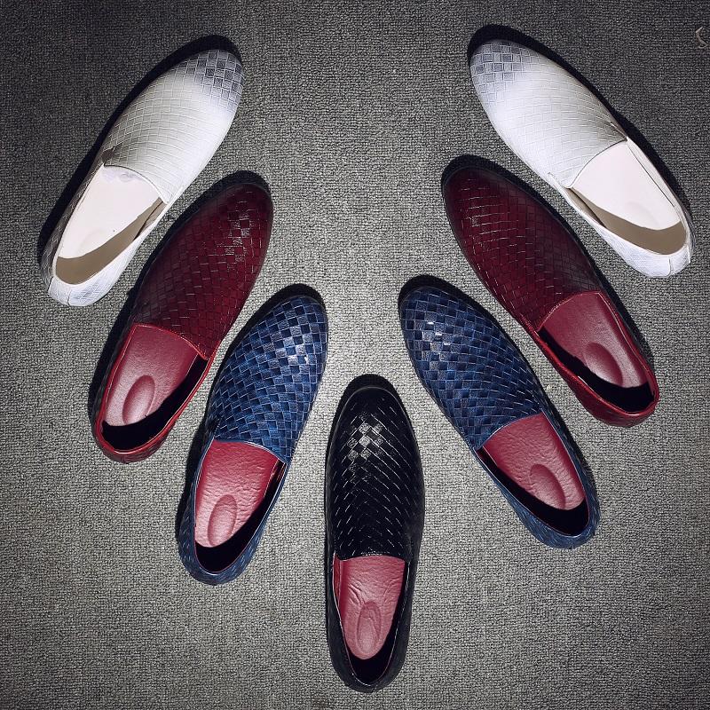 Fashion Leather Shoes For Man Platform Genuine Leather Big Size Shoes High Quality Designer Formal Platform Casual Shoes Outdoor