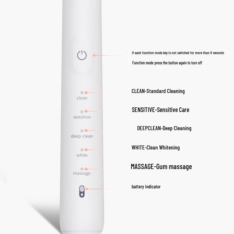 Plus Minus Zero ±0 Sonic Electric Toothbrush CN plug (adapter included)