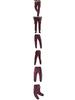 2024 Spring/Summer Men's Solid Color Casual Cargo Pants 8017, Plus Size Available