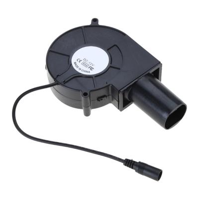 Draagbare BBQ-ventilator voor DC 12V 20W 5,5x2,1mm Air Turbo Blower voor barbecue, picknick, kamperen, vuur, houtskoolstarter, koken, te
