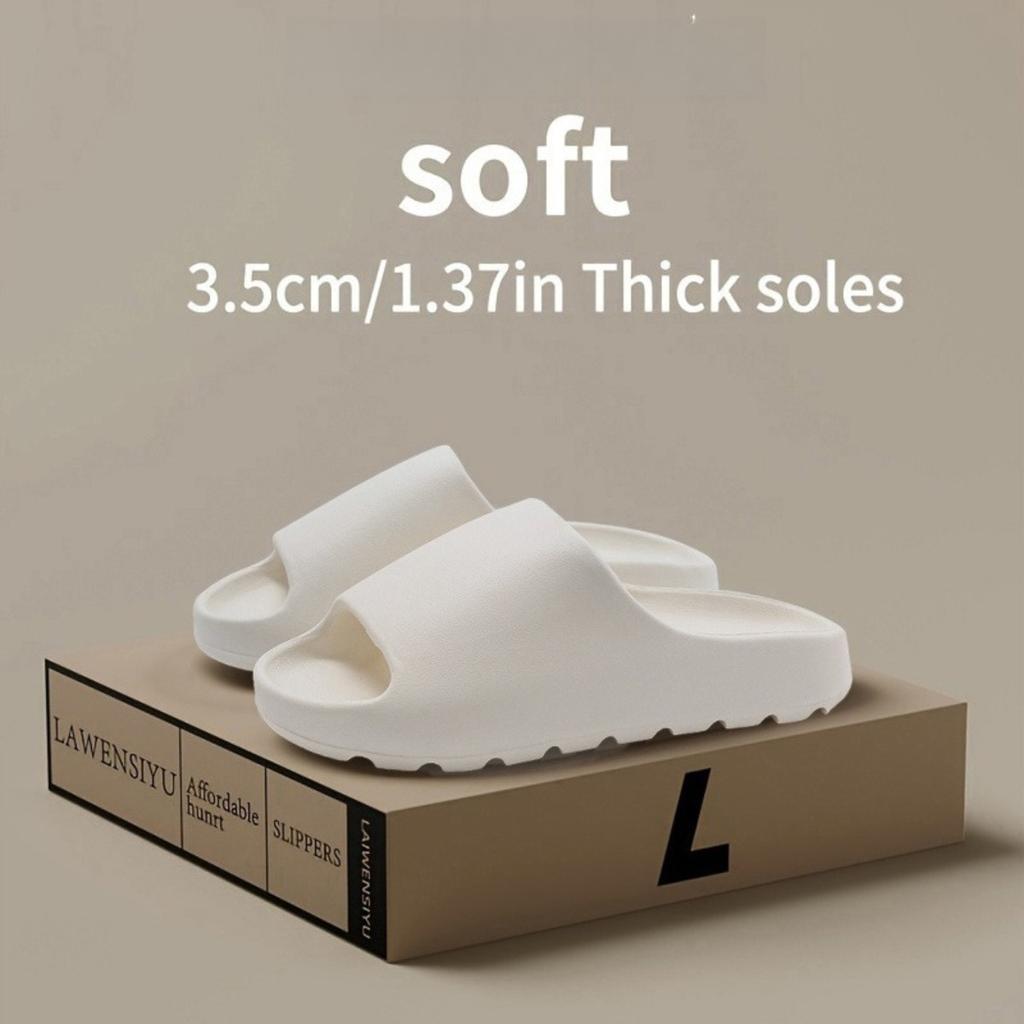 Ladies', Comfortable, EVA Slippers, Men's and Women's Styles, Cool Slippers, Wear Resistant Sole, Thick Sole, Beach/Leisure/Indoor/Outdoor Slippers