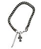 Sk8Er Rock Cross Vintage Surgical Steel Bracelet ((Streel))