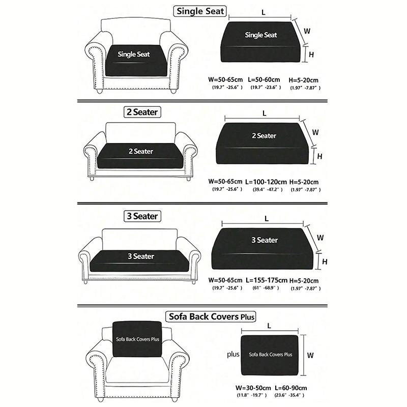 Tropical Print Outdoor Cushion Covers Non-Slip Sofa Protectors Reversible Patio Furniture Covers for Sectional/Chair/Loveseat